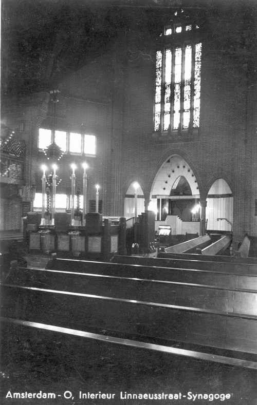 Synagoge Linnaeusstraat - Joodsamsterdam